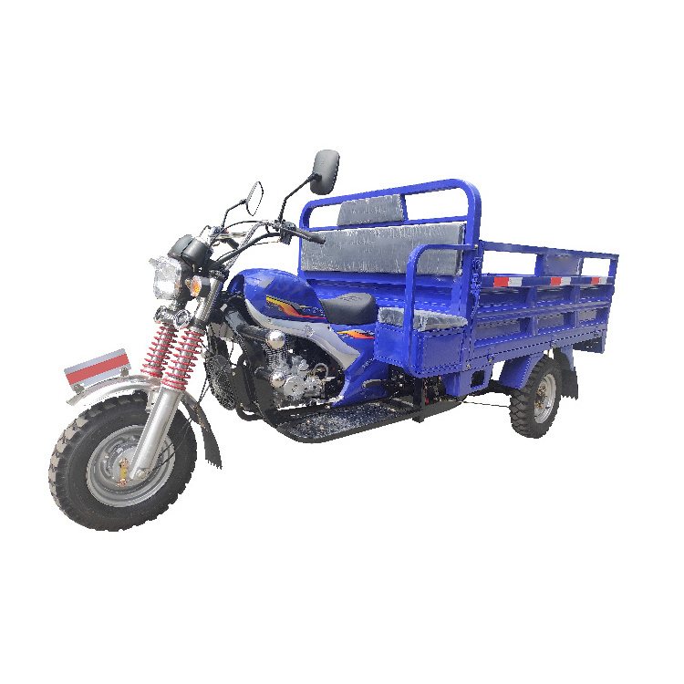 Diesel Tricycle Semi-enclosed Agricultural Tricycle Dump Truck For Site Use Sale Adult Moto Tricycle