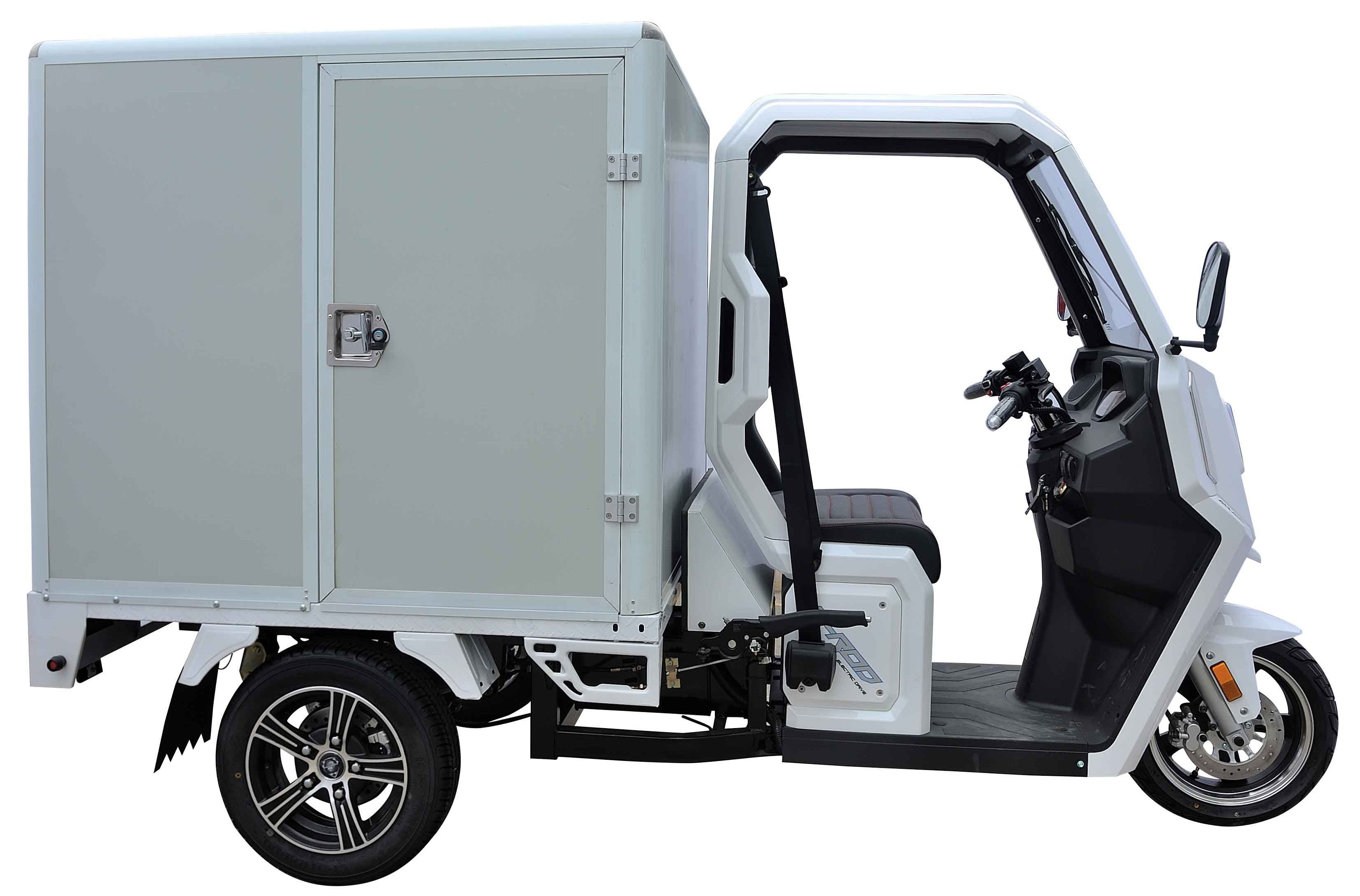 EEC certificate 3kw Electric tricycle truck pickup van 72V 52ah *2 lead acid battery three wheel cargo tricycle on sale