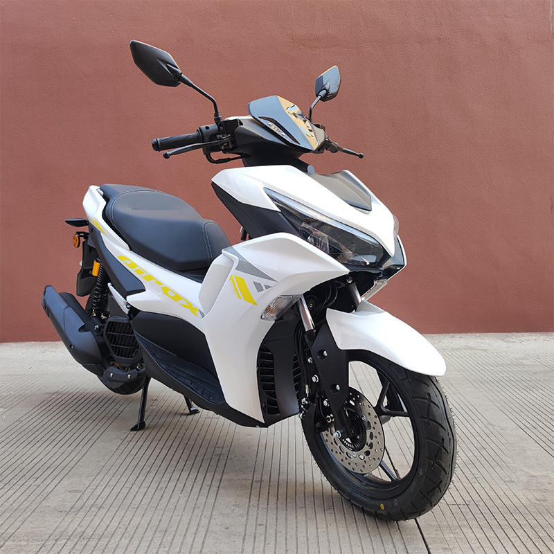 China Factory High Quality 150cc Gas Scooter Mope Max Speed 90km/h Air Cooled Engine Road Use