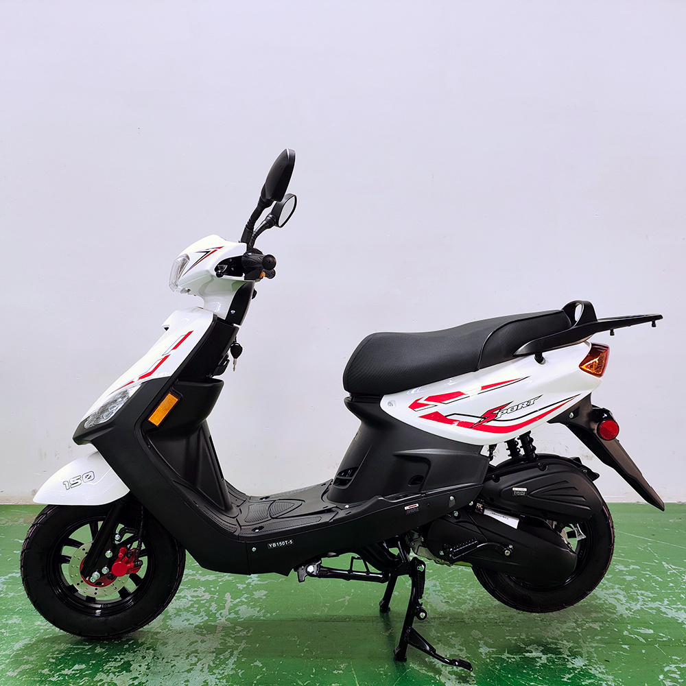 EEC EPA approved  gy6 50CC 100CC high power moped gasoline motorcycle 150cc scooters with pedals assist for sale