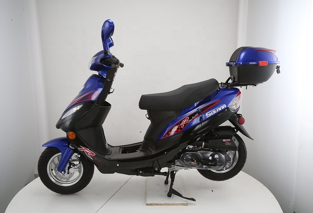 EPA certificate 50cc powerful Mini Gas scooter with air cooled engine from China factory