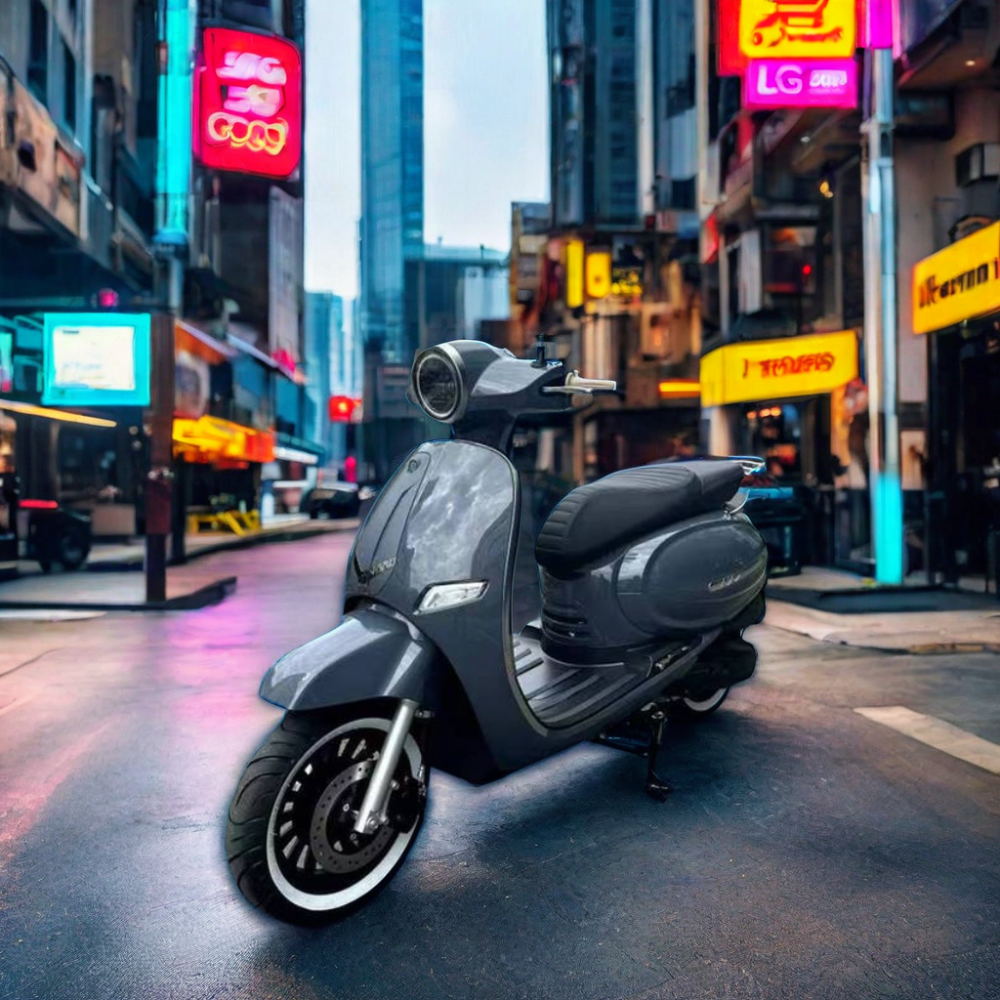 Model LG150cc Gas Scooters from China Factory Max Speed 85km/h Air Cooled Engine with EFI System for Adult