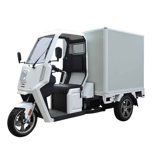 EEC certificate 3kw Electric tricycle truck pickup van 72V 52ah *2 lead acid battery three wheel cargo tricycle on sale