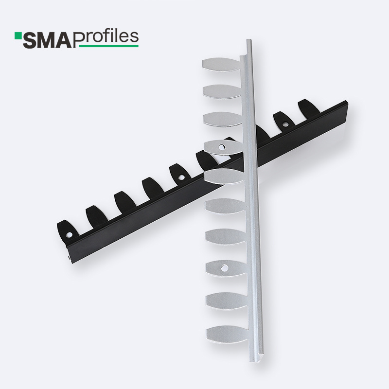 SMAProfiles OEM & ODM curved tile trim flexible metal edge profile aluminum tile trim