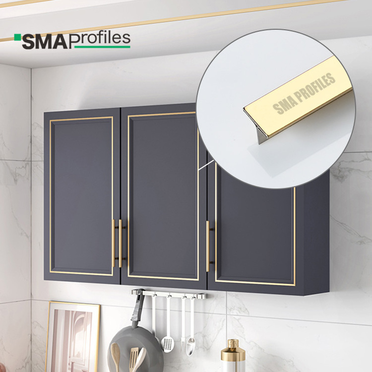 SMAProfiles Tile Accessories stainless steel transit strip metal edge trim for plywood