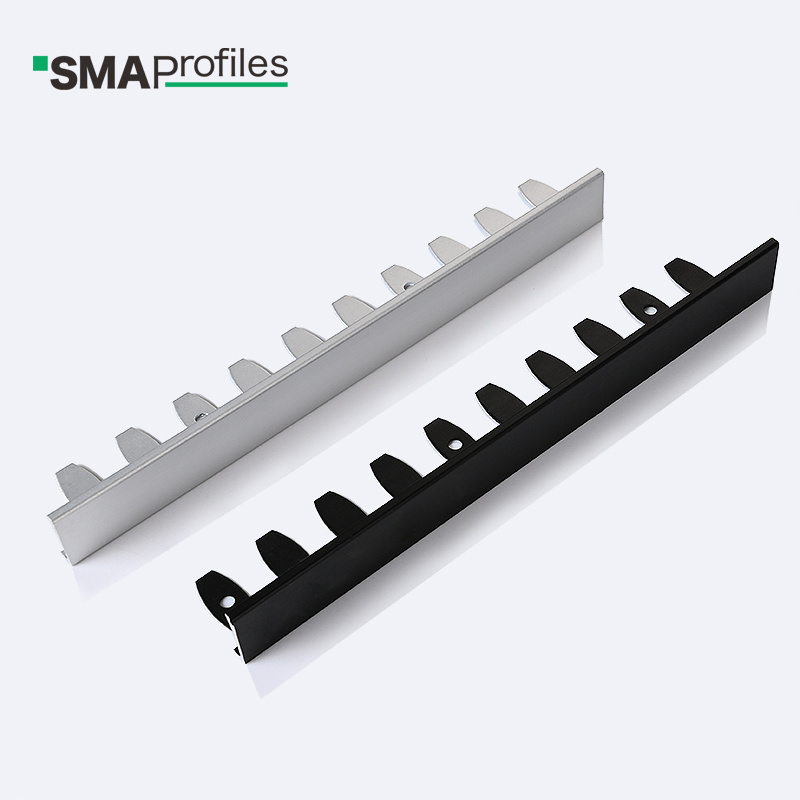 SMAProfiles OEM & ODM curved tile trim flexible metal edge profile aluminum tile trim