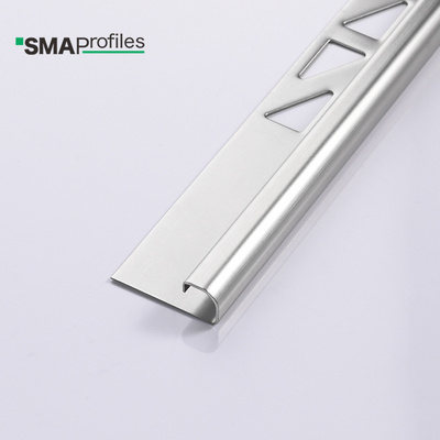 SMAProfiles decorative flexible round angle metal ceramic wall floor tile corner edge transition strip trim