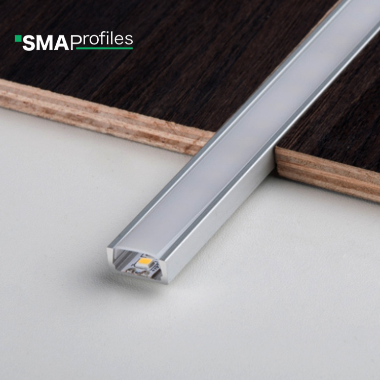 SMAProfiles recessed aluminum light led profile aluminium profile for led lighting strip outdoor profile hidden led strip light