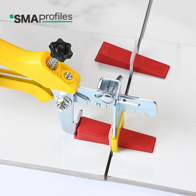 2023 SMAProfiles Factory Price tile accessories Recycle spacer to Ceramic Tiles Tools Leveling System clips