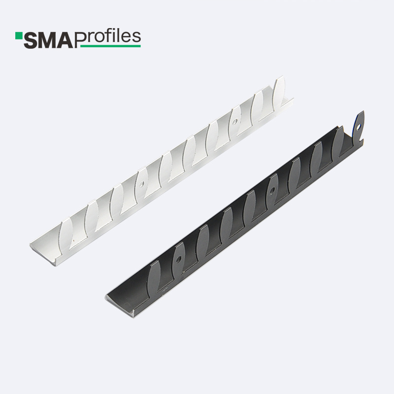 SMAProfiles OEM & ODM curved tile trim flexible metal edge profile aluminum tile trim