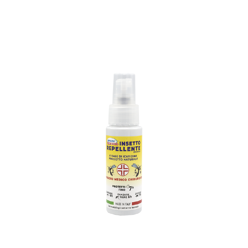 Premium Italian quality dermatologically approved 55 ml insect repellent spray for all skin type