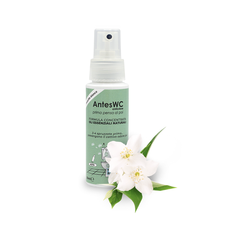 WHITE MOSS SCENTED BEFORE YOU GO 55 ml TOILET SPRAY PREMIUM ITALIAN QUALITY