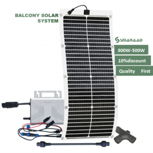 SMARAAD flexible 300 watt solar panels for home balcony use getting solar panels installed solar panel power bank