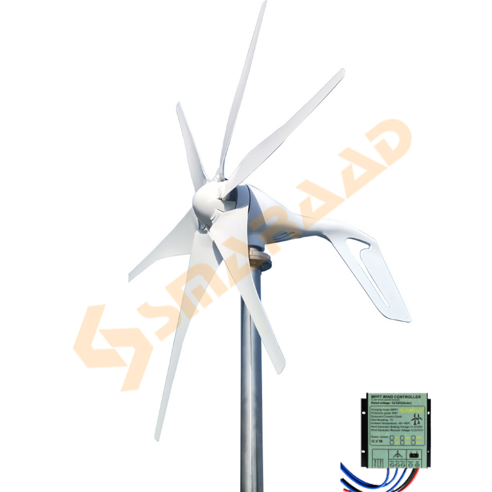 12V 24V 48V home wind turbine 1kw wind turbine generator for Energy Windmill Power Generation