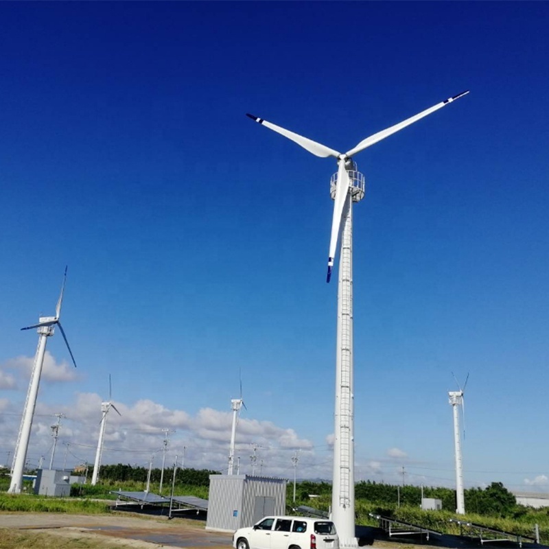 100KW 400V Direct Drive Permanent Magnet Generator Yawing Upwind Wind Mill Wind Generator 100KW Wind Mill Turbine