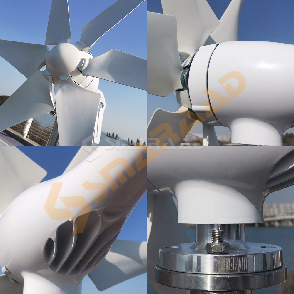 12V 24V 48V home wind turbine 1kw wind turbine generator for Energy Windmill Power Generation