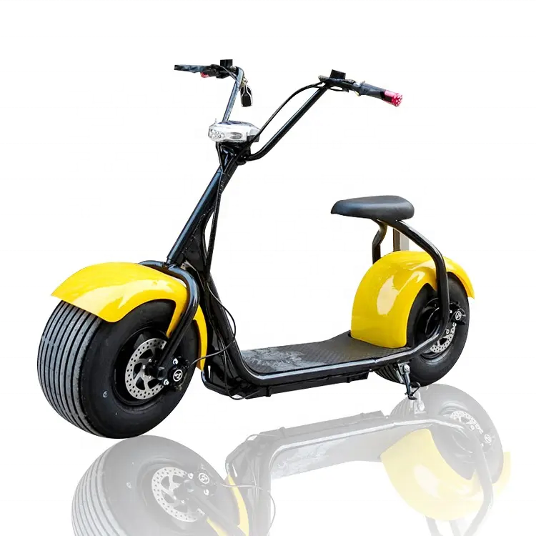 Big wheel 12Ah battery scooters long range 60-80km adult two wheel scooter/ electric scooters/citycoco for adult