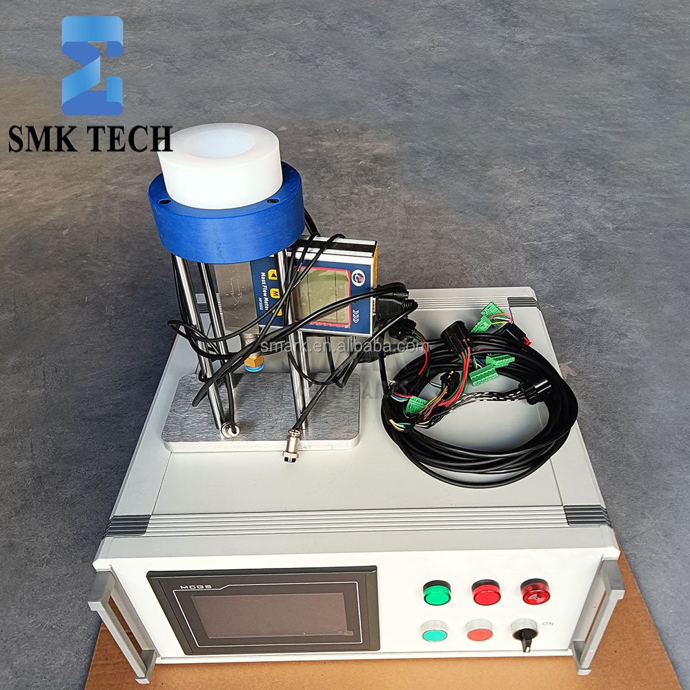 Electronic throttle body performance test bench throttle tester machine to test throttle body TPS signal and flow parameters