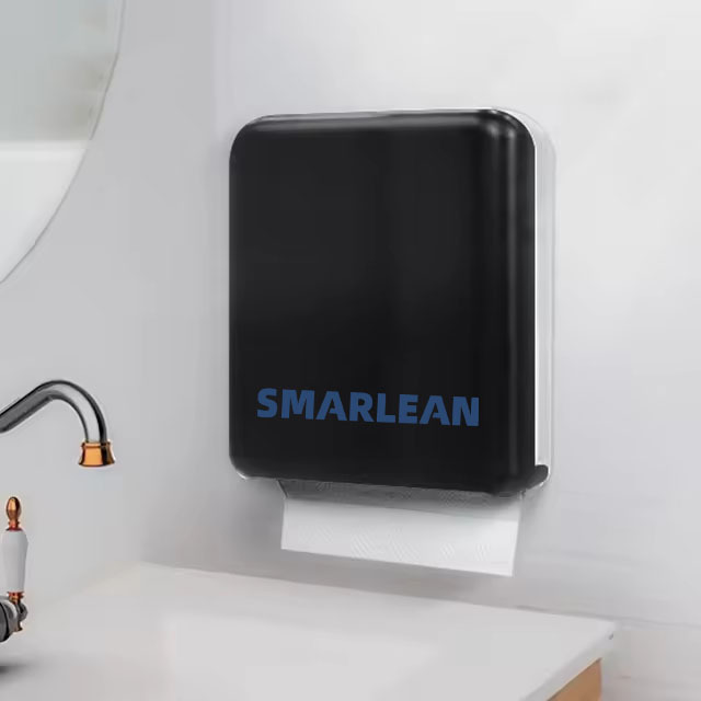 Smarlean GF1 Fold Paper Towel Dispenser Big Capacity Interfold Toilet Hand Interleave Tissue Folded Paper Toliet Towel Dispenser