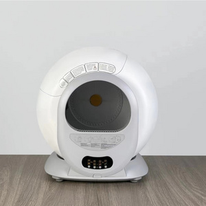 2024 New design 65L so large space smart cat toilet easy clean small footprint double selfing cleaning automatic cat litter box