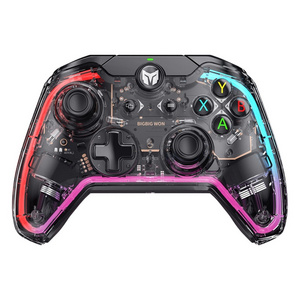 New Design Original  C1 Colorful RGB Light Wired Somatosensory Gamepad For Switch PC PS4 Wired Controller Gamepad