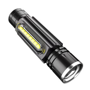 LED Torches Rechargeable Tactical Flashlights High Lumen Super Bright Mini Small Pocket Torch 6 Modes Handheld Lantern Light 10