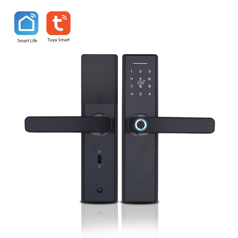 New style wifi door lock tuya APP smart NFC card door lock