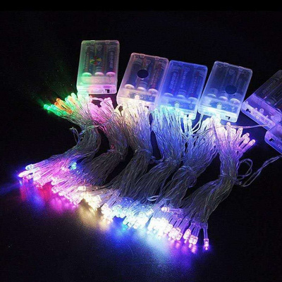 Waterproof 1M -10M LED String Fairy lights Holiday lighting Garland For Christmas Tree Wedding Party Decor Powered Battery light