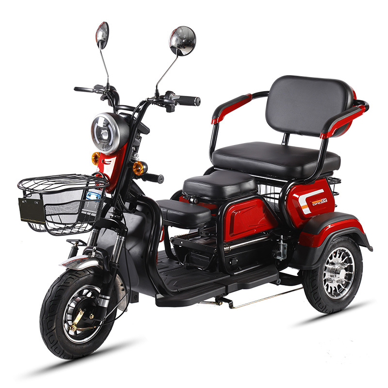 Wholesale cargo ebike 3 wheels 600/800/1000 watts electric bike electric tricycle for adults