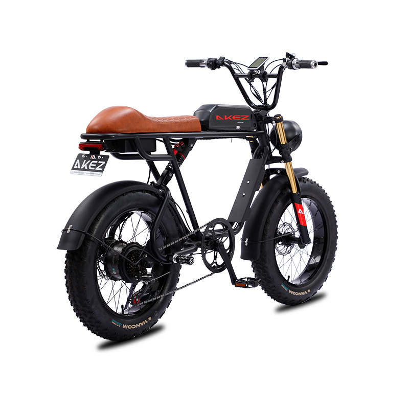 High Quality 48V 500W Fat Tire Electric Bike 20 Inch Adult E Mountain Bike 13 Ah Lithium Battery Fast E Bike For Sale