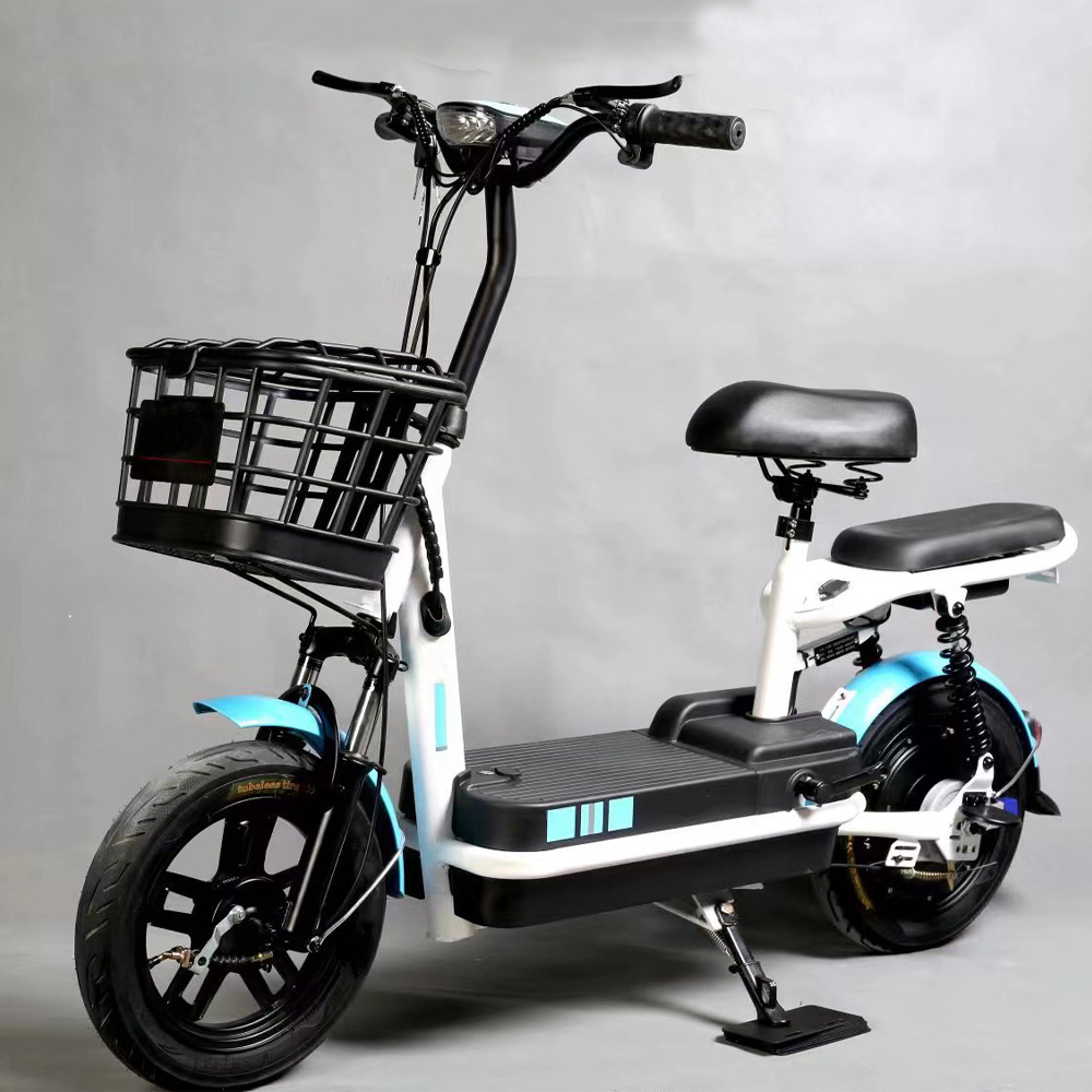 Cheap Price 400W 48V Step Through Ebike City 14 Inch Electric Scooter Bike With Seat