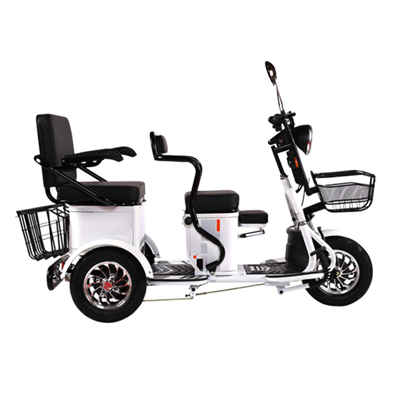 Factory Supply Mini Electric Motorcycle Tricycle 800W Long Range Adult Electric Cargo Scooter