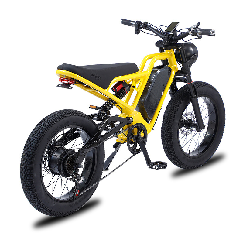 Electric Bike 48 V 750W 1500W Electric Bike 20 Inch Fat Electric Bicycle Aluminum Alloy E-bike Monkey Bike