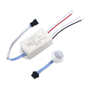 AC 220V Infrared Module Body Sensor Intelligent Light Switch Adjustable Movement Sensing PIR Switch