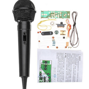 Smart Homemade FM wireless microphone kit shell FM teaching kit Electronic production DIY training circuit board parts