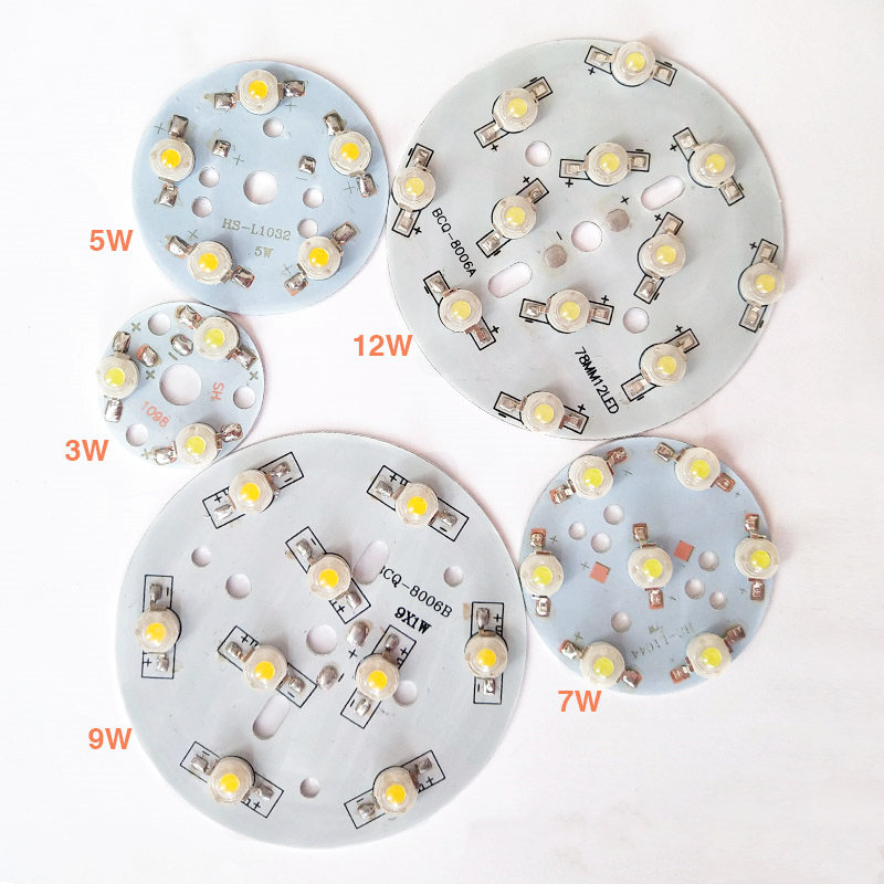 Pcb Board Bulb Light Led 12w Circuit Board Assembly Aluminum Pcb With Smd Led Custom