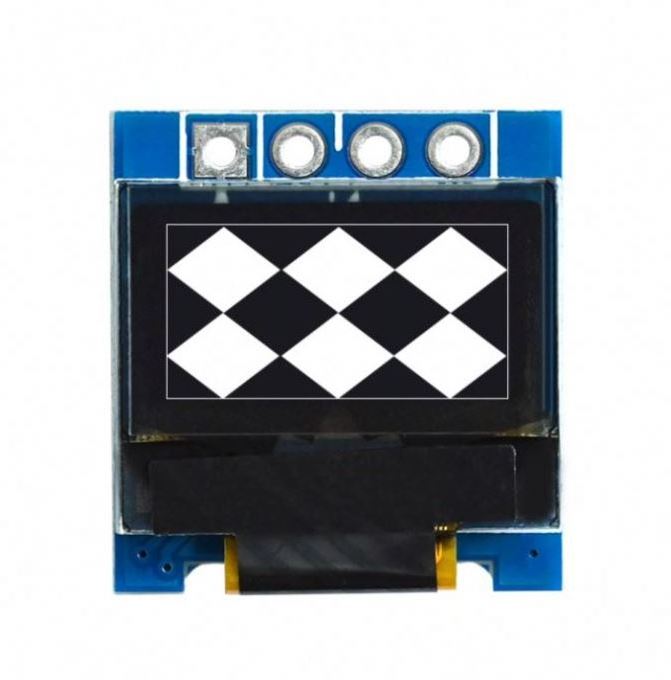 0.49 inch mini OLED Display Module 4-Pin 64x32 Serial Port IIC Driver SSD1315 Screen Display