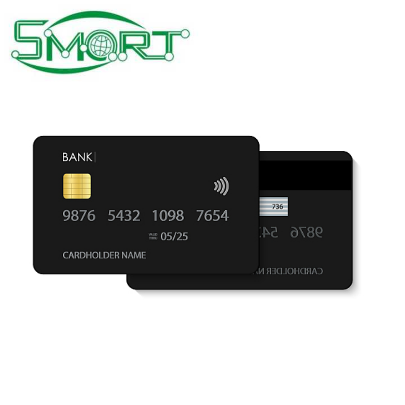 China Factory Price Metal Blank Bank Card with chip slot Magnetic stripe transfer visa credit card