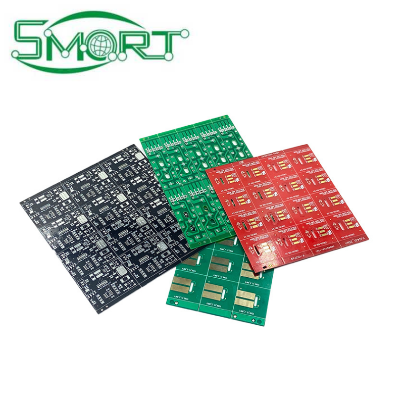 Multilayer pcb circuit board assembly oem single side and double pcb fr4