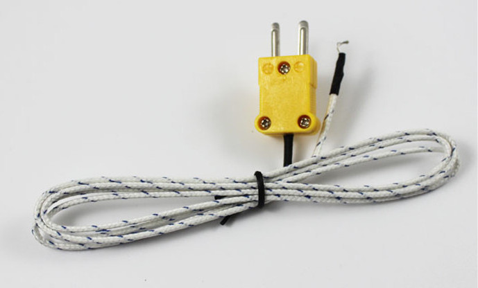 Smart Electronics K-type exposed thermocouple temperature probe TP-01 fiberglass wire 1 meter