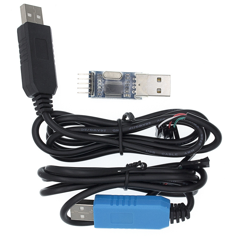 PL2303 PL2303HX/PL2303TA USB To RS232 TTL Converter Adapter Module with Dust-proof Cover PL2303HX