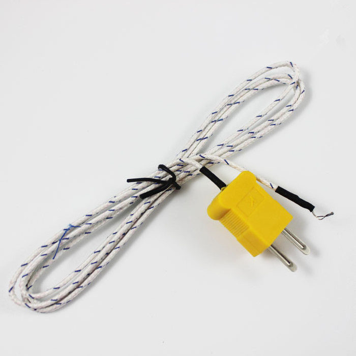 Smart Electronics K-type exposed thermocouple temperature probe TP-01 fiberglass wire 1 meter