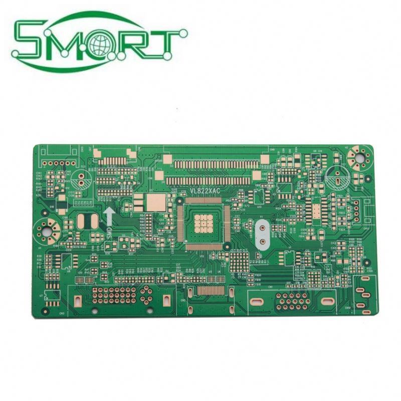 Smart 6 layer pcb printed circuit board produce by pcb manufacturing machine and pcb prototype machine