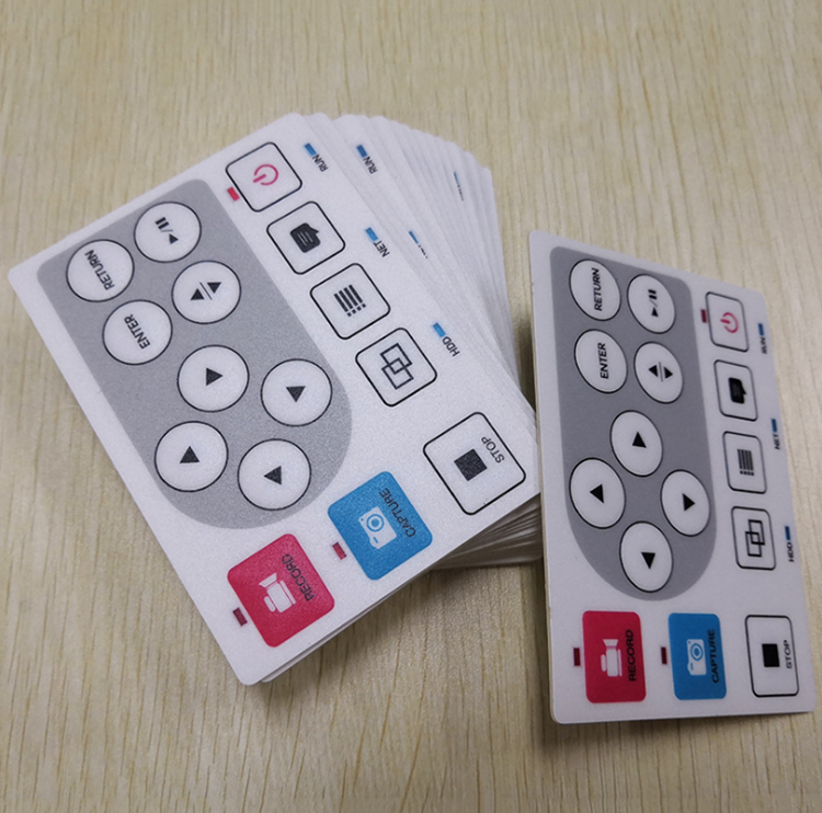 Custom specifications low price access membrane switch waterproof membrane on off switch