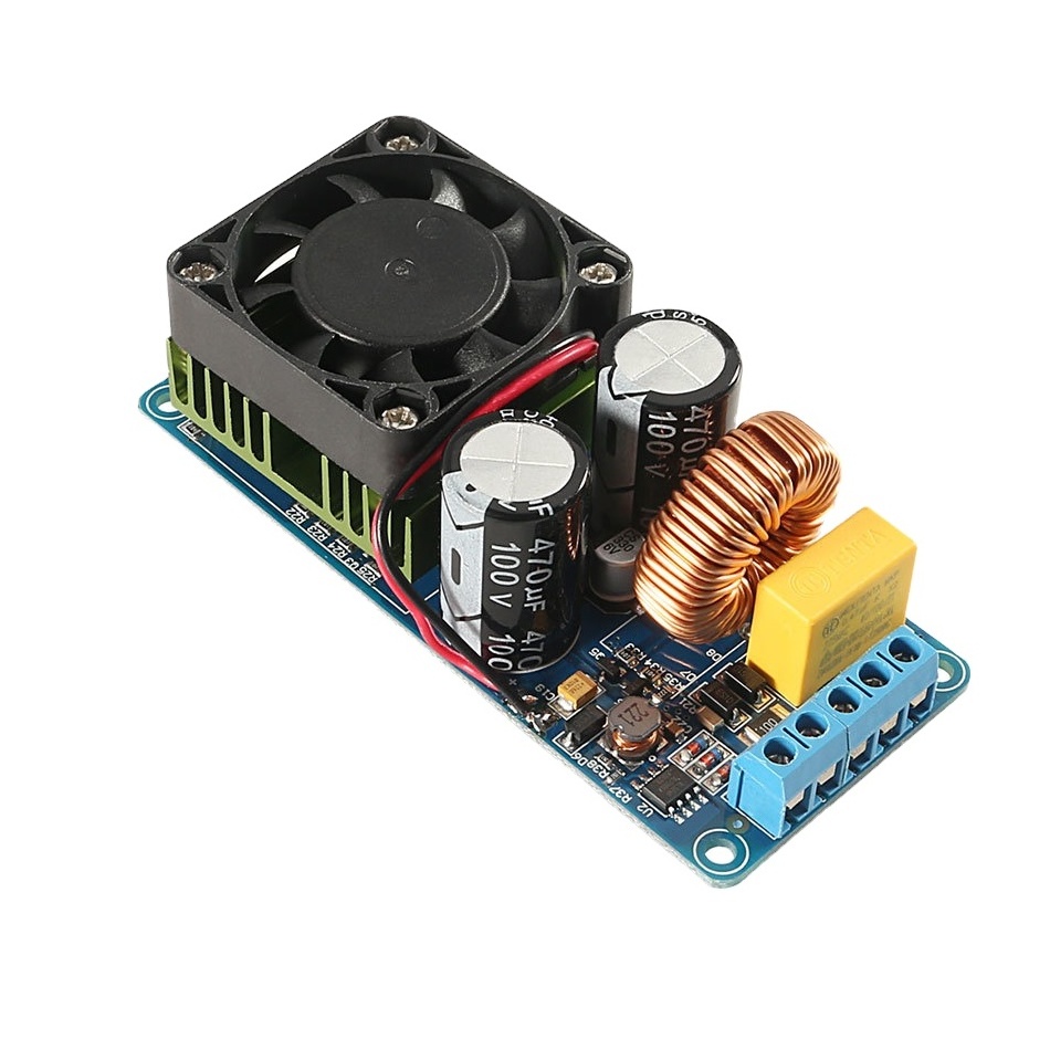 Smart electronics IRS2092S 500W Mono Channel Digital Amplifier Class D HIFI Power Amp Board 20Hz-20KHz Digital Amplifier Module