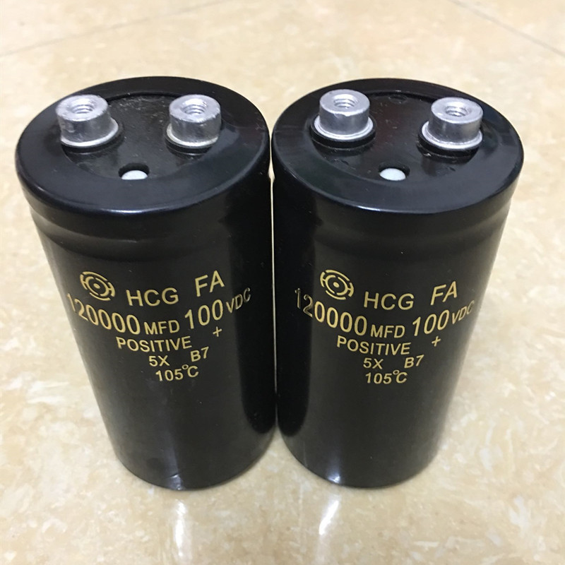 Super capacitor battery 100V 120000UF 80V 100000UF electric car speed up enhanced version electrolytic capacitor