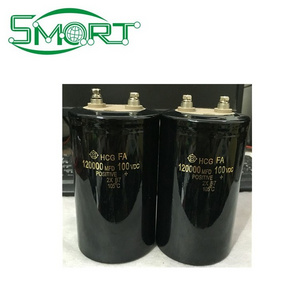 Super capacitor battery 100V 120000UF 80V 100000UF electric car speed up enhanced version electrolytic capacitor