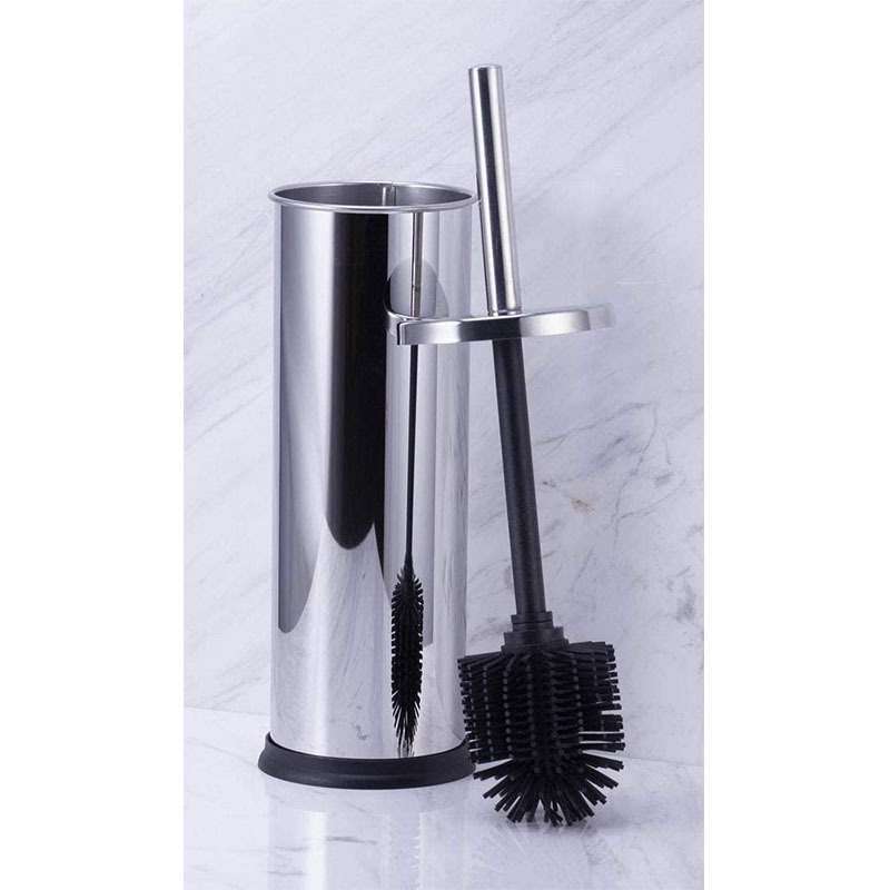 New Listing Customization Stainless Steel Handle toilet brush for Bathroom Cleaning