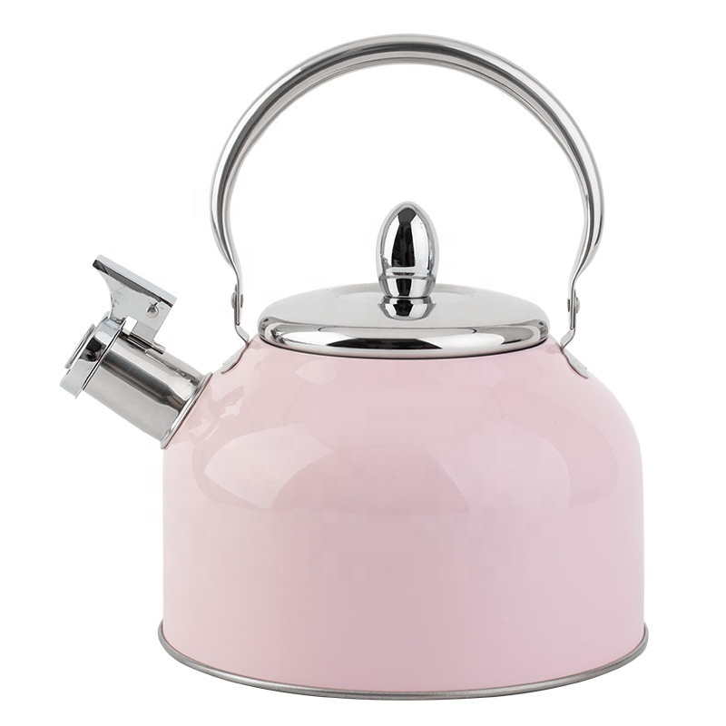 Whistling Tea Kettle Stainless Steel Teapot, Tea kettle for Stove top, novelty tea Kettle for Home & Kitchen 3L