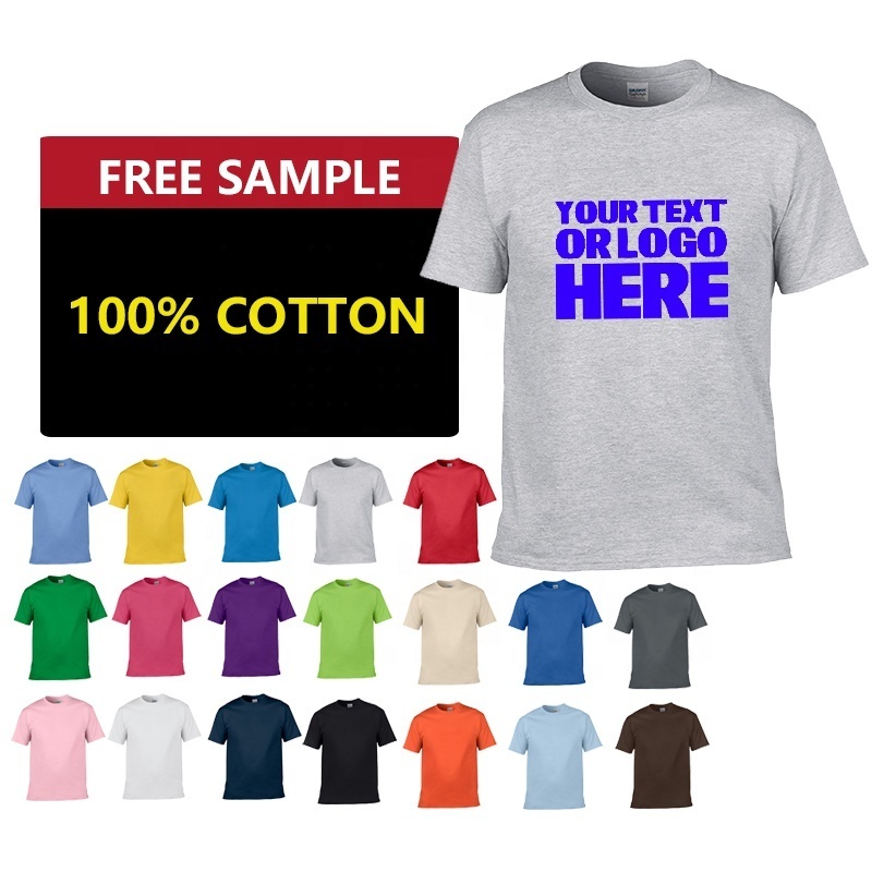 custom my 180 gsm cotton good custom t shirt